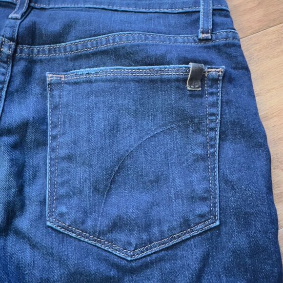 Joe's Jeans Size 27 Coraline High-Rise Skinny Ankle Dark Wash Raw Hem - Picture 11 of 11